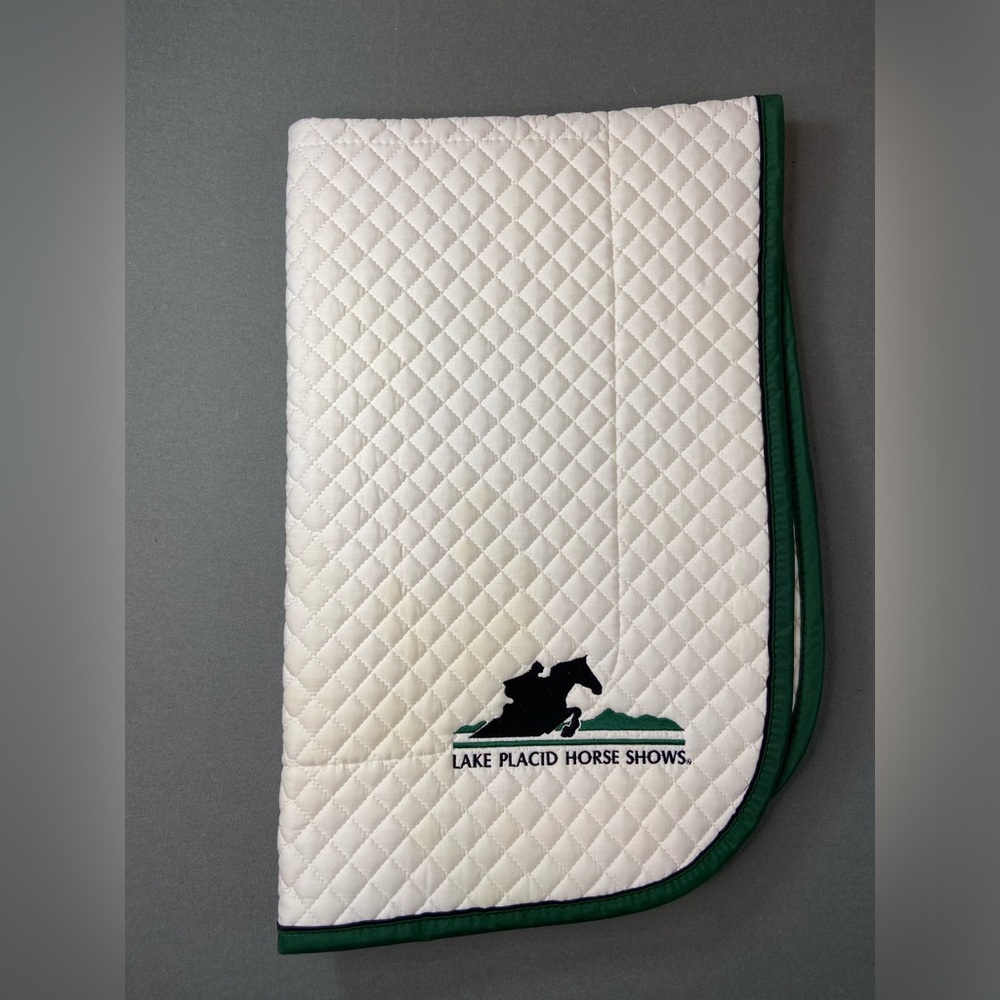 WIlkers Saddle Pad Quilted All purpose Lake Placid Horse Show